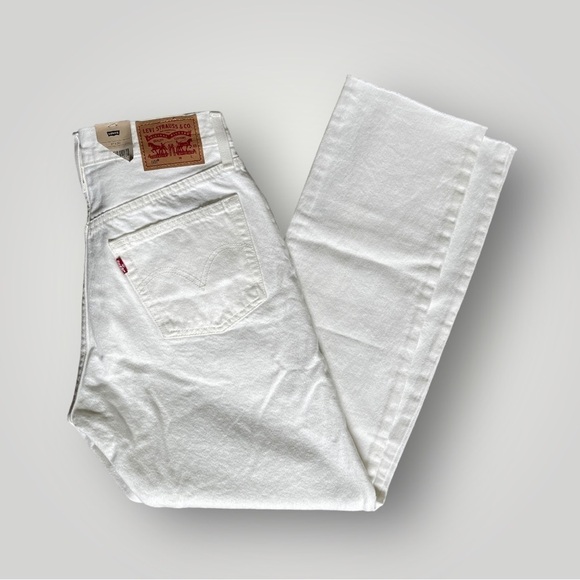 501® Original Fit Jeans | Size 27/30 | High Rise Straight Raw Hem Distressed - Picture 5 of 12